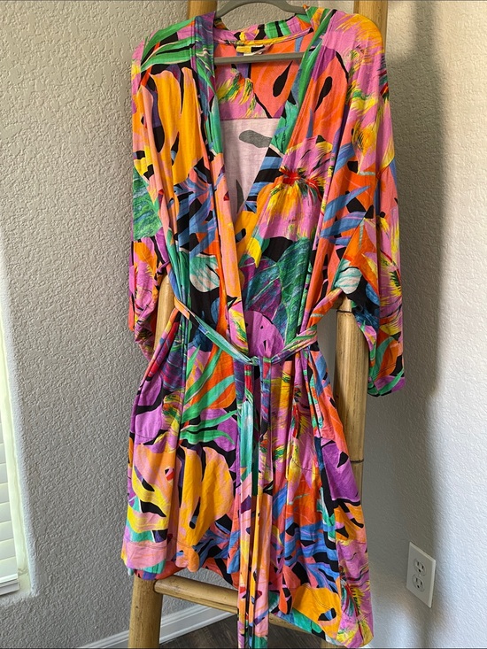 Soma Other - Soma Tropical Cool Night Kimono Robe Wrap Dress 🌺